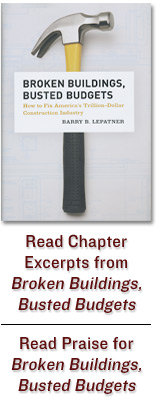 Broken Buildings, Busted Budgets Book Cover